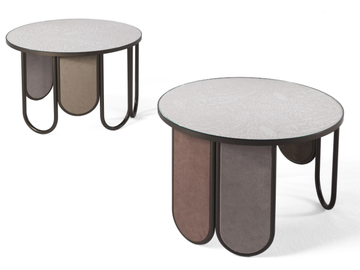 CHANDRA - Oval iron coffee table by ETRO Home Interiors - view 3